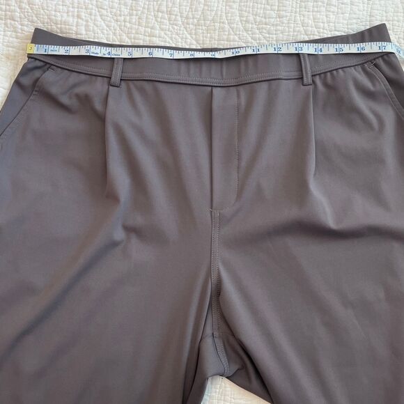 Halara Flex DayStretch High Waisted Pocket Straight Leg Work Pant Gray XL Petite - Picture 10 of 12